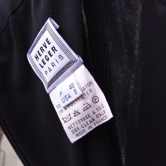 Herve Leger vintage evening gown - Picture 5 of 7